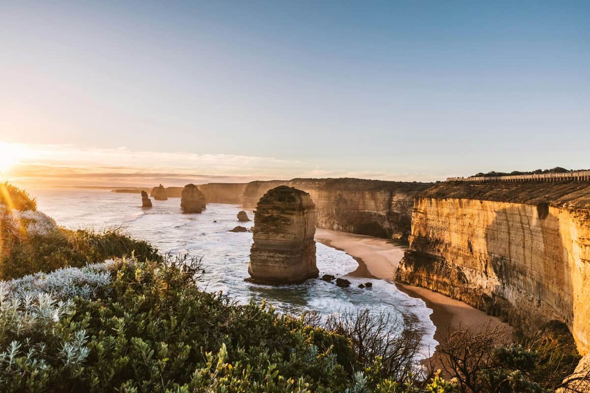 La Grande Route de l'Océan : Excursion matinale depuis Melbourne Vue de l'aire d'observation des 12 Apôtres
