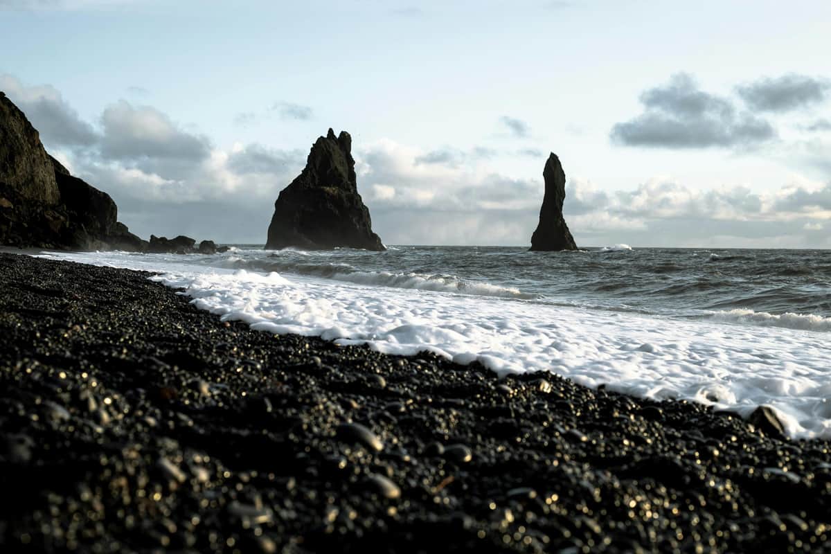 Playa de arena negra de Reynisfjara