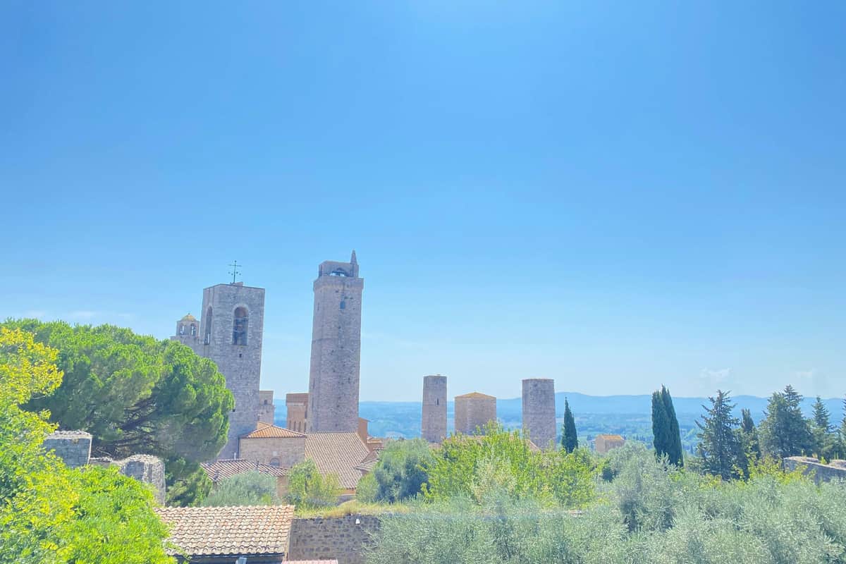 El horizonte de San Gimignano
