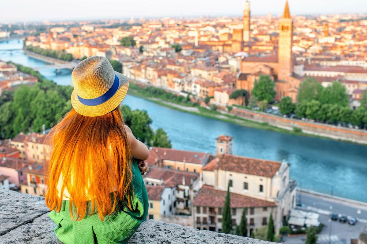 Venise et Vérone : Excursion d'une journée depuis Milan Vue panoramique de Vérone