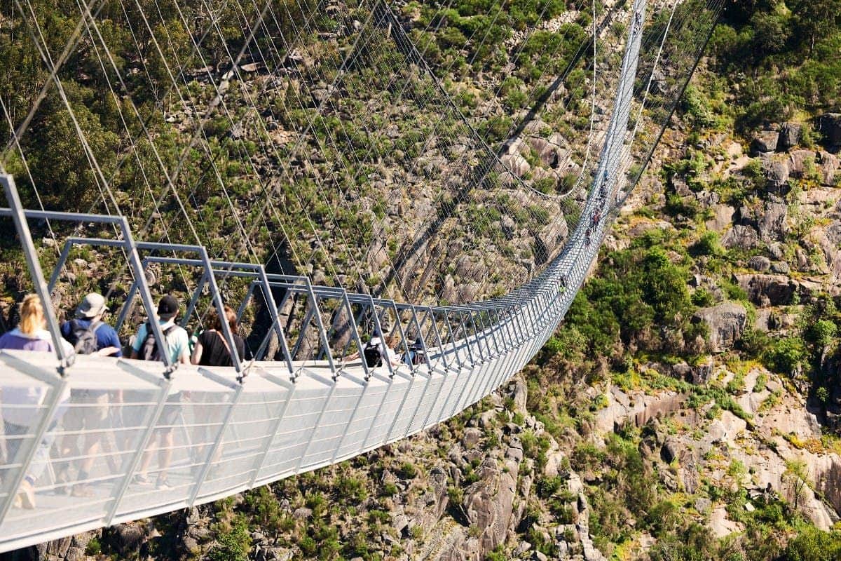 516 Arouca Bridge & Paiva Walkways: Guided Tour from Porto + Lunch Crossing the 516 Arouca bridge