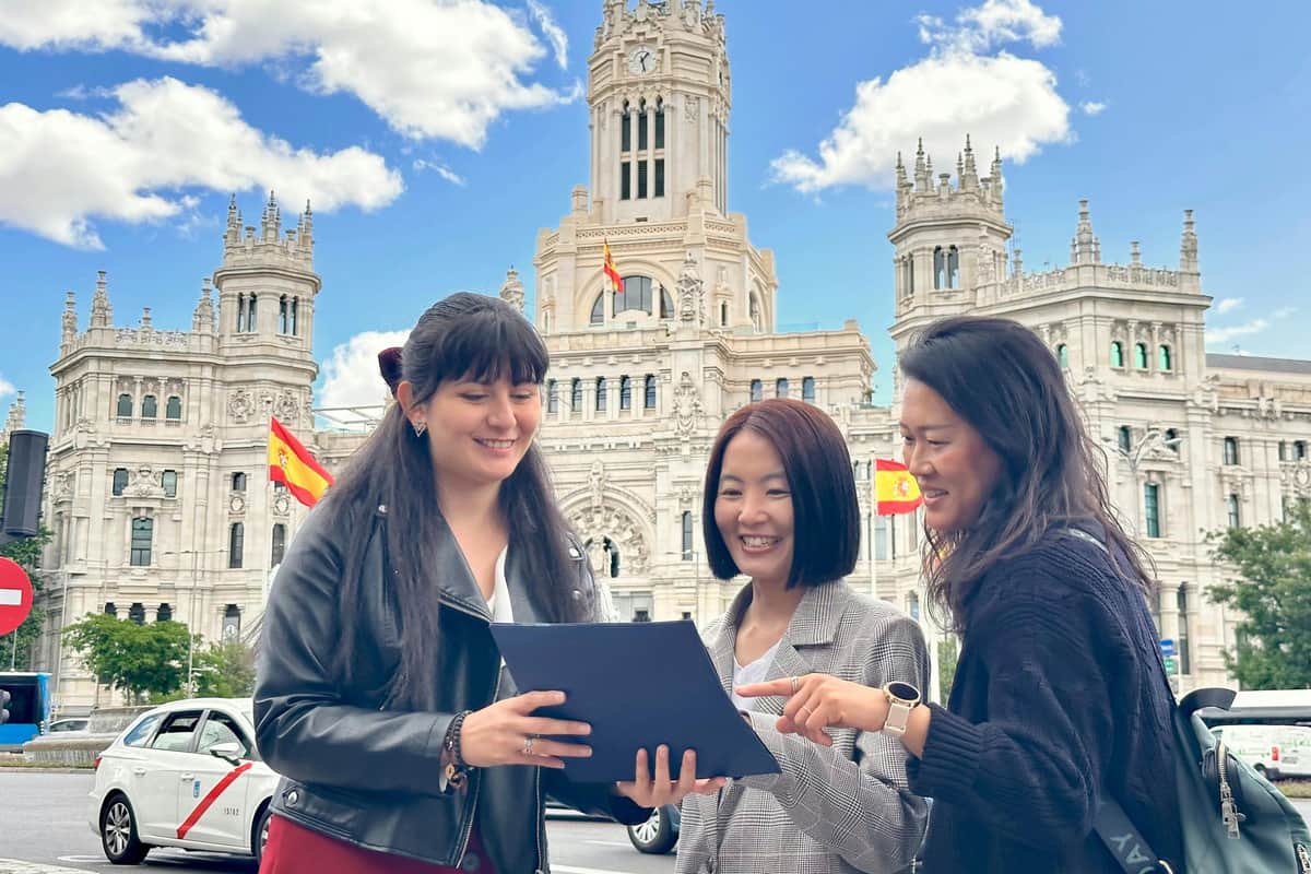 Palacio y fuente de Cibeles