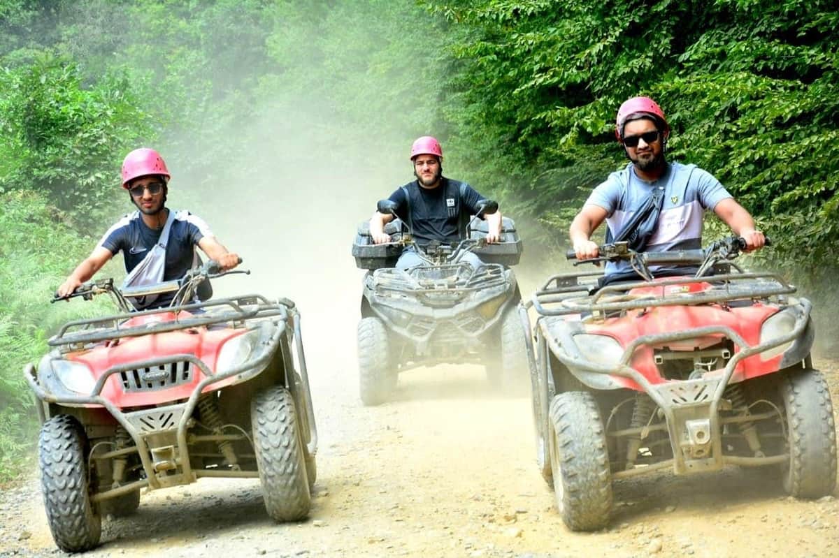 Belgrade Forest: ATV Safari with Zipline Day Trip from Istanbul Belgrade Forest ATV Adventure