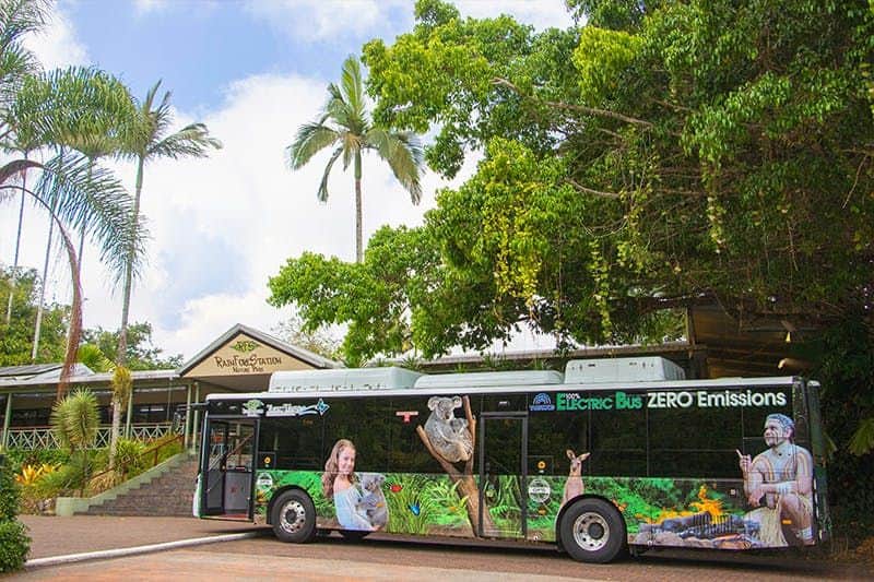 Kuranda Rainforestation avec Kuranda Scenic Railway + transferts