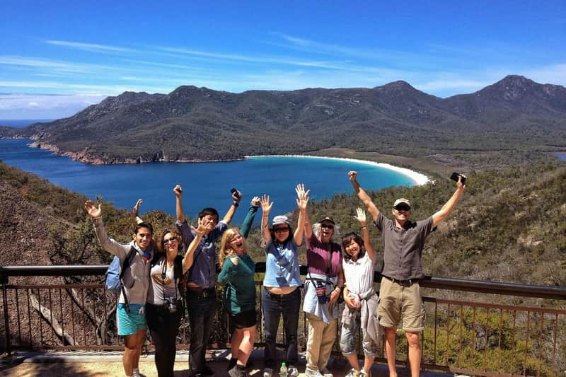 Aussichtspunkt Wineglass Bay