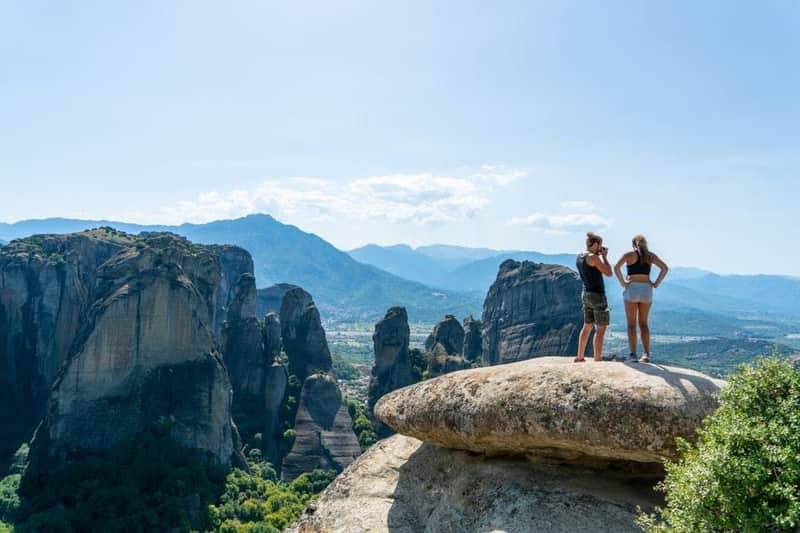 Meteora : Excursion d'une journée depuis Athènes + Guide audio + Déjeuner