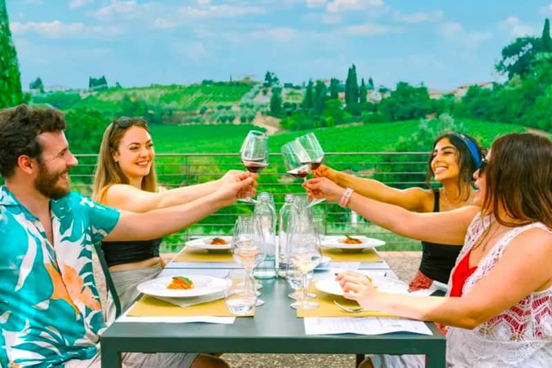 Sienne, Chianti et San Gimignano : excursion d'une journée depuis Florence + visite de vignobles + déjeuner