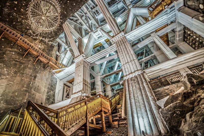 Mine de sel de Wieliczka : Coupe-file + Visite guidée depuis Cracovie + Prise en charge à l'hôtel