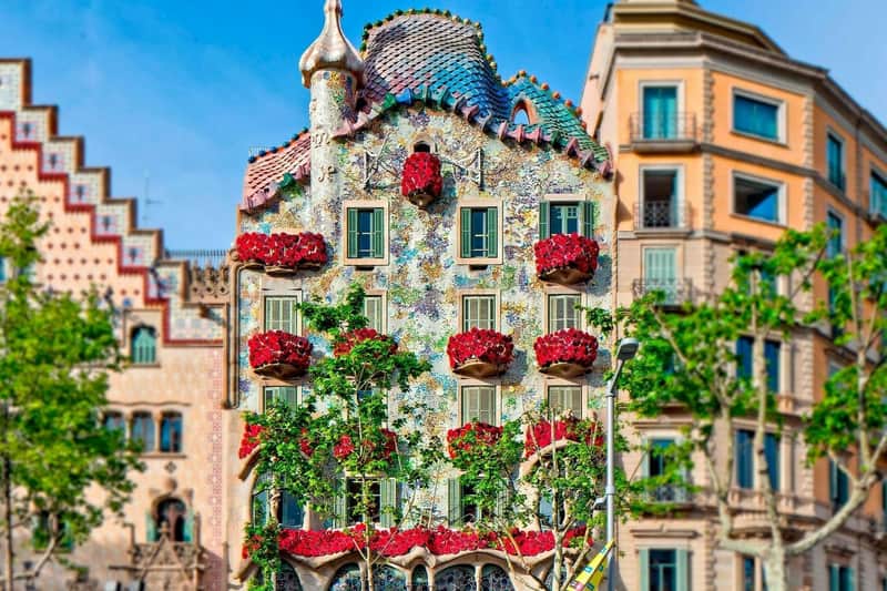 Barcelone et l'œuvre d'art de Gaudí : excursion en bus depuis Lloret