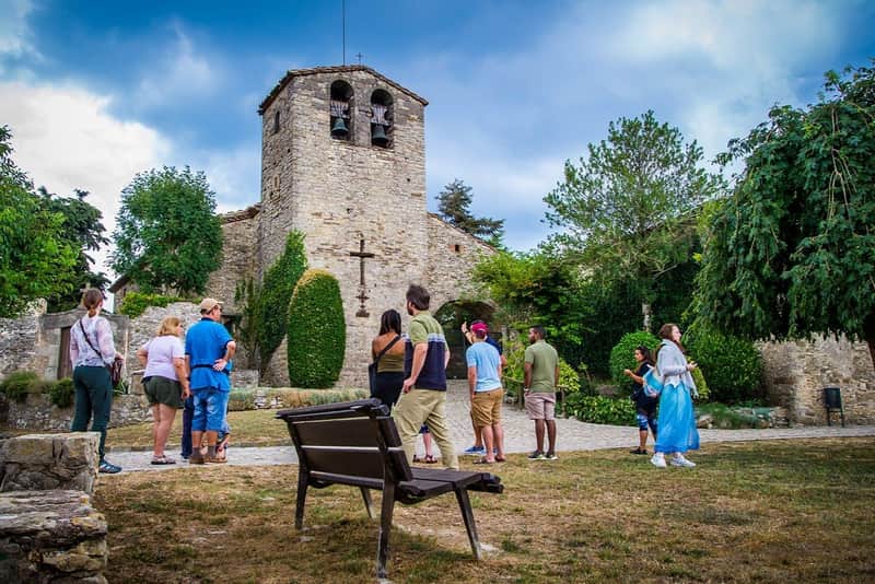 Besalú, Rupit et Tavertet : Visite guidée depuis Barcelone