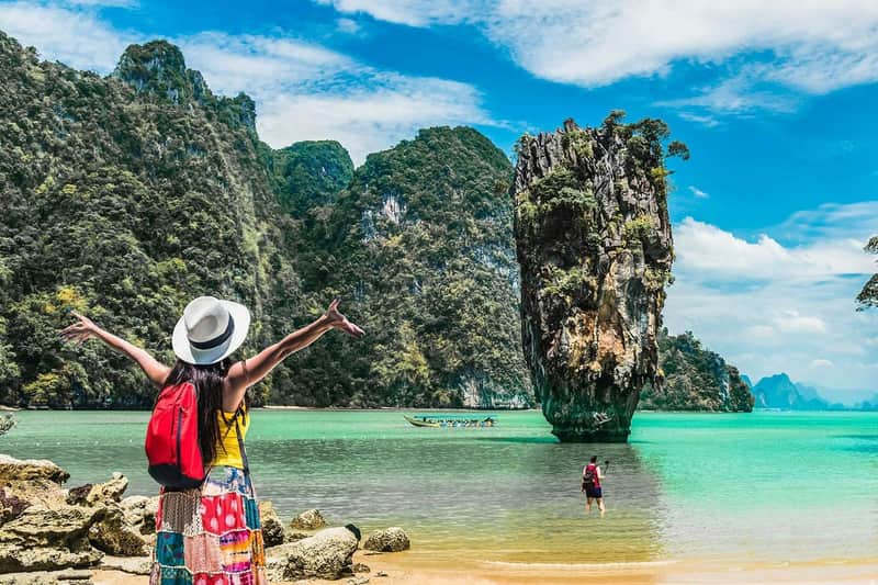 James Bond Island & Phang Nga Bay: Longtail Boat Tour from Phuket + Transfers Explore the iconic James Bond Island from "The Man with the Golden Gun."