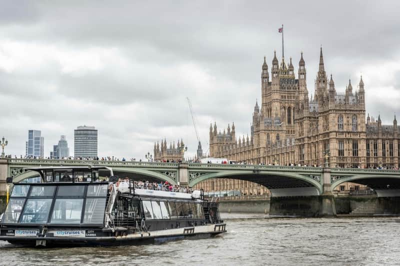 Londres : Visite guidée à pied de Westminster + Croisière sur la rivière + Entrée à la Tour de Londres
