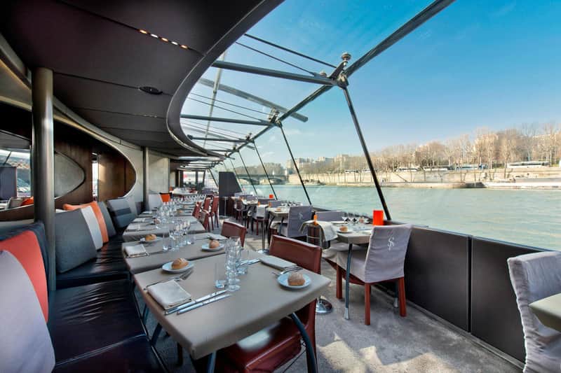 Paris : Excursion de luxe d'une journée au départ de Londres + Croisière déjeuner Bateaux Parisiens