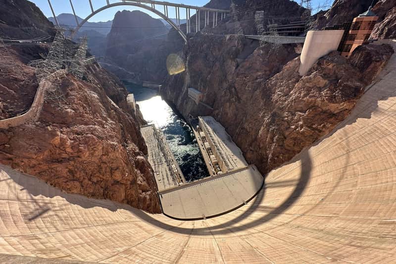 Presa Hoover: Visita guiada desde Las Vegas en francés